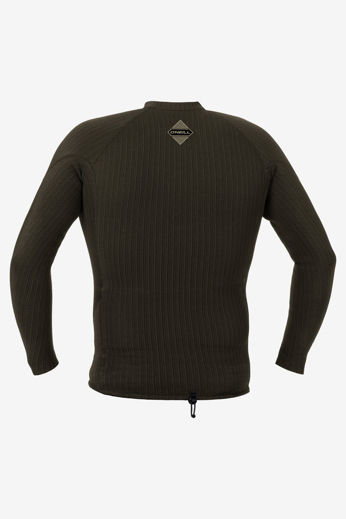 Hyperfreak Comp-X 2mm L/S Top - Army/Army | O'Neill