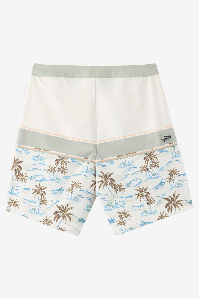 Hyperfreak Heat Block 19" Boardshorts - Cream | O'Neill