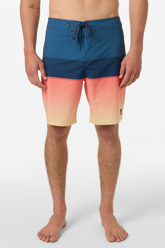 Hyperfreak Heat Block 19" Boardshorts - Persimmon | O'Neill