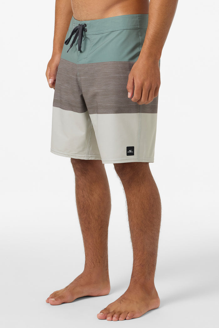 Hyperfreak Heat Block 19" Boardshorts - Sage | O'Neill