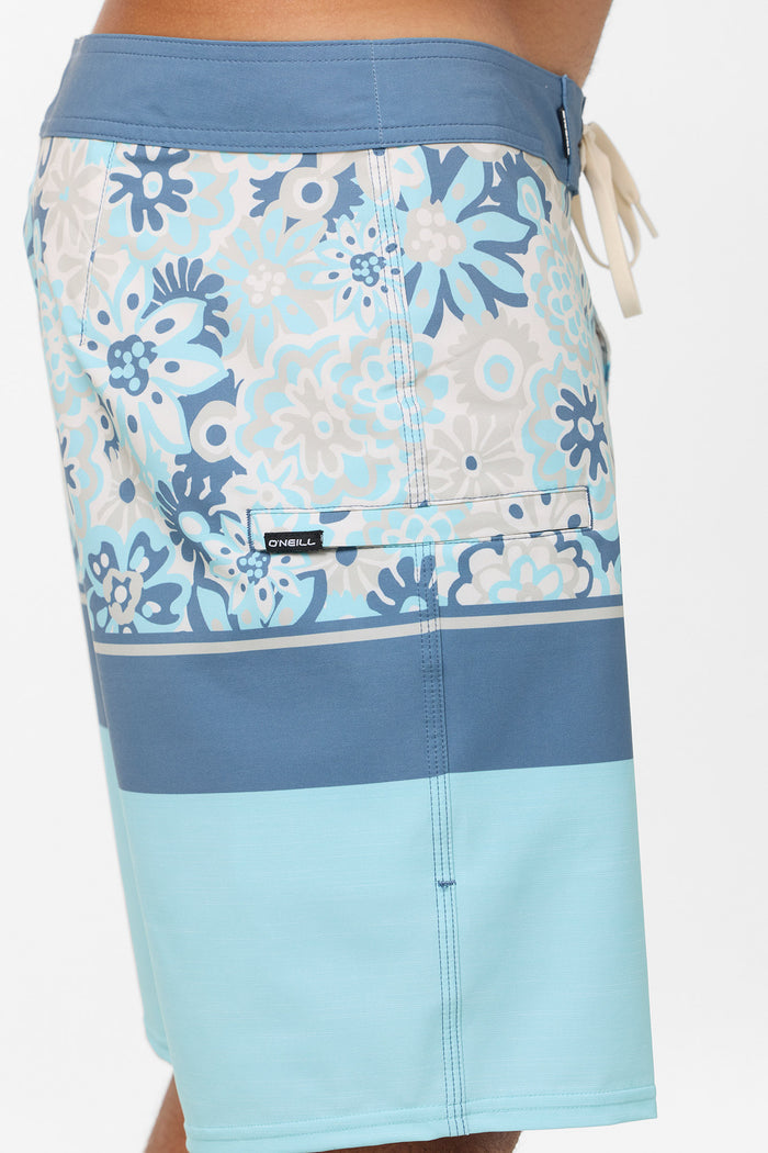 Hyperfreak Heat Block 19" Boardshorts - Pstl Turq 2 | O'Neill