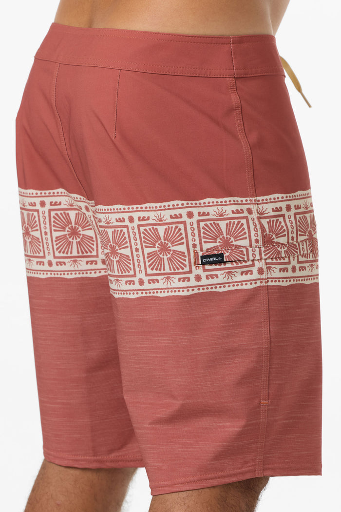 Hyperfreak Heat Block 19" Boardshorts - Chutney | O'Neill
