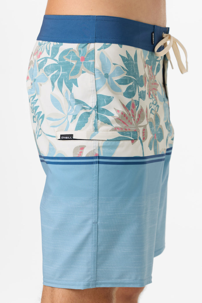 Hyperfreak Heat Block 19" Boardshorts - Citadel | O'Neill