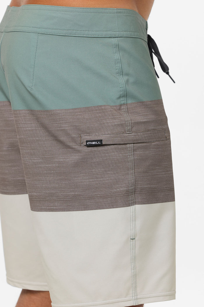 Hyperfreak Heat Block 19" Boardshorts - Sage | O'Neill