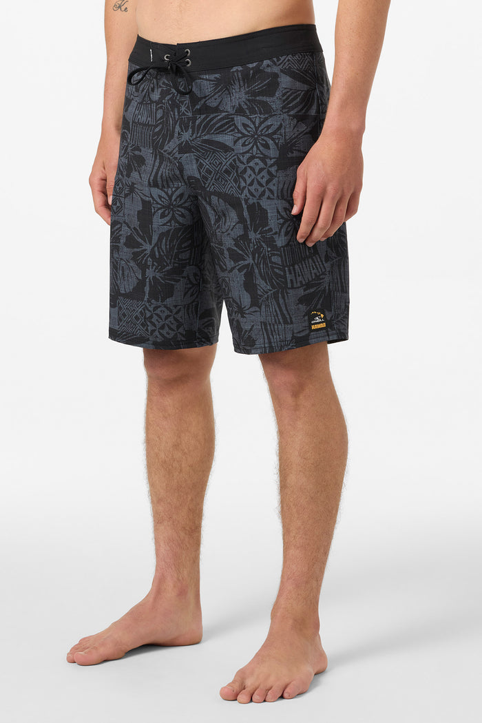 Hyperfreak Heat Hawaii 20" Boardshorts - Graphite | O'Neill