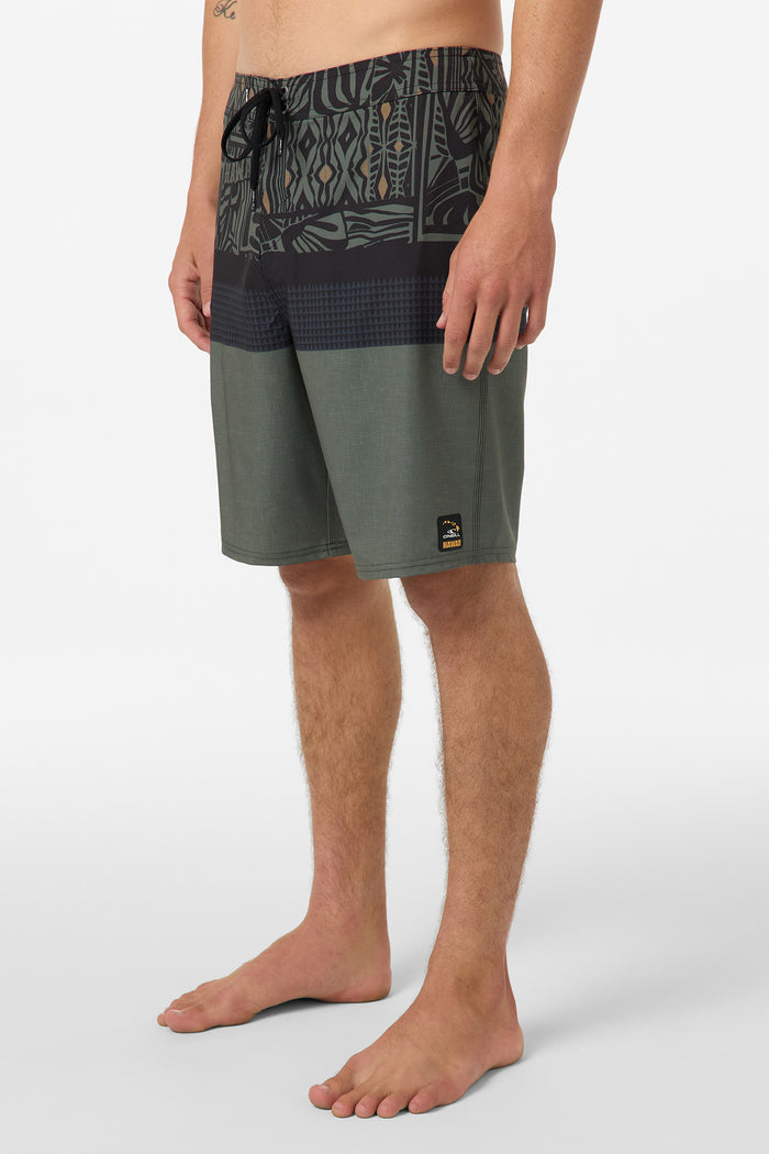 Hyperfreak Heat Hawaii 20" Boardshorts - Dark Olive | O'Neill