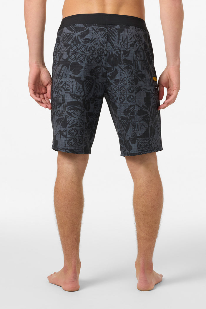 Hyperfreak Heat Hawaii 20" Boardshorts - Graphite | O'Neill