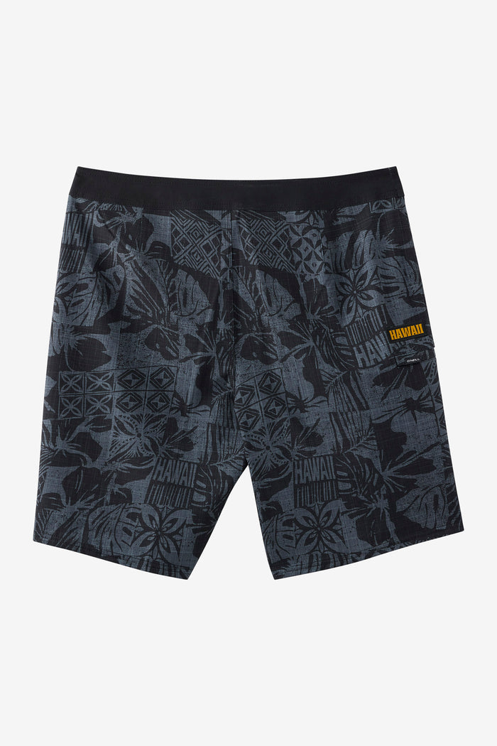 Hyperfreak Heat Hawaii 20" Boardshorts - Graphite | O'Neill