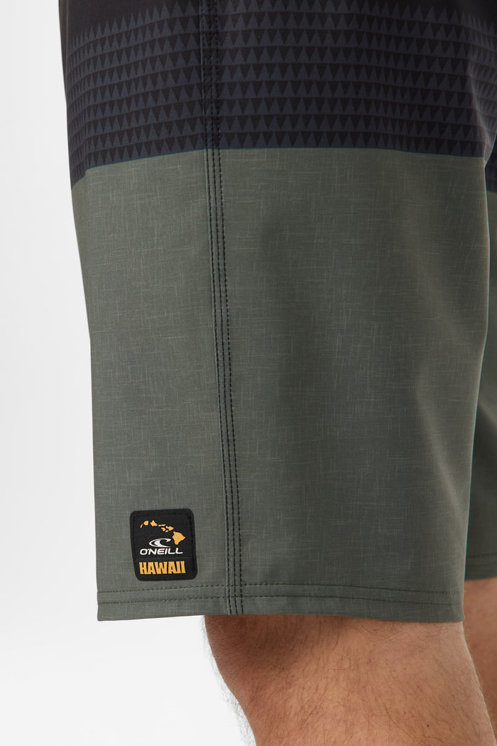 Hyperfreak Heat Hawaii 20" Boardshorts - Dark Olive | O'Neill