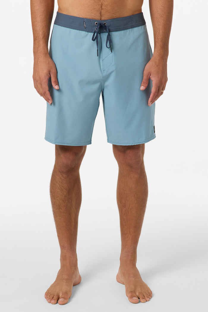 Hyperfreak Heat Solid 19" Boardshorts - Stone Blue | O'Neill