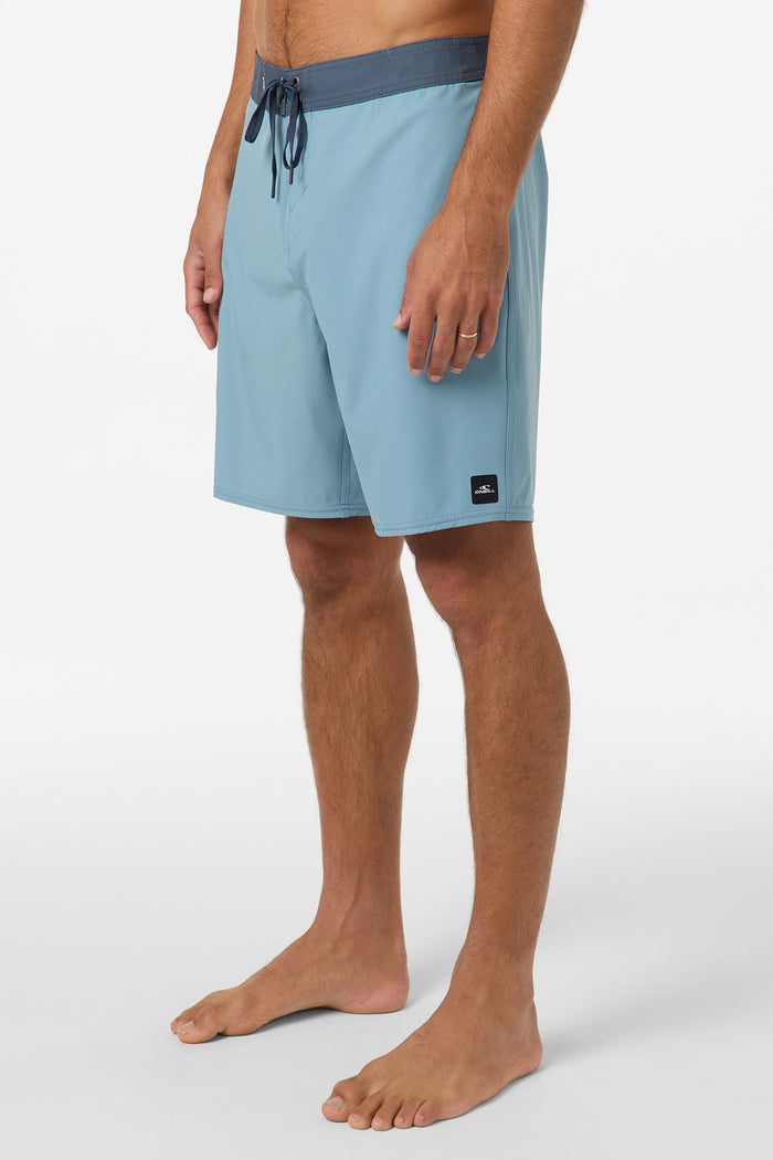 Hyperfreak Heat Solid 19" Boardshorts - Stone Blue | O'Neill