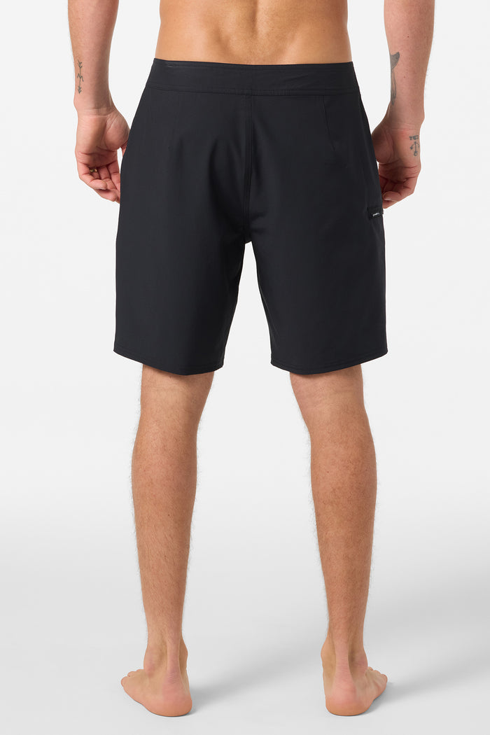 Hyperfreak Heat Solid 19" Boardshorts - Black | O'Neill