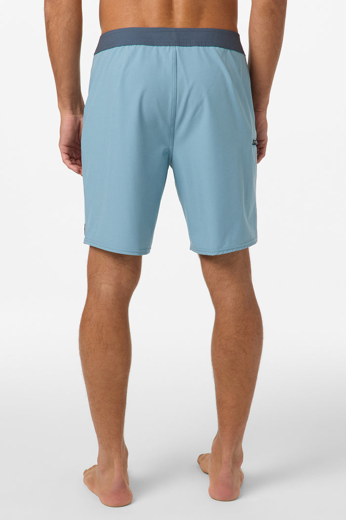 Hyperfreak Heat Solid 19" Boardshorts - Stone Blue | O'Neill