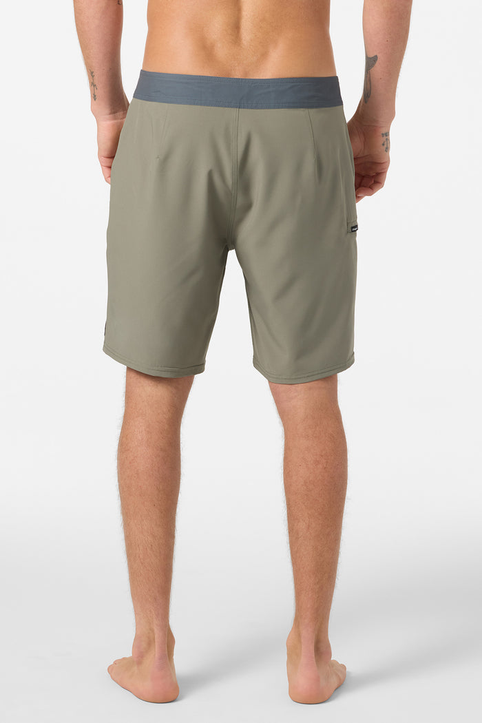 Hyperfreak Heat Solid 19" Boardshorts - Mulled Basil | O'Neill