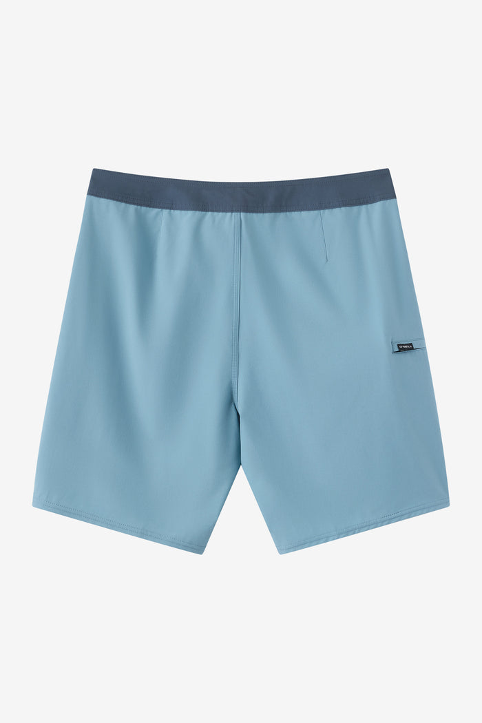 Hyperfreak Heat Solid 19" Boardshorts - Stone Blue | O'Neill