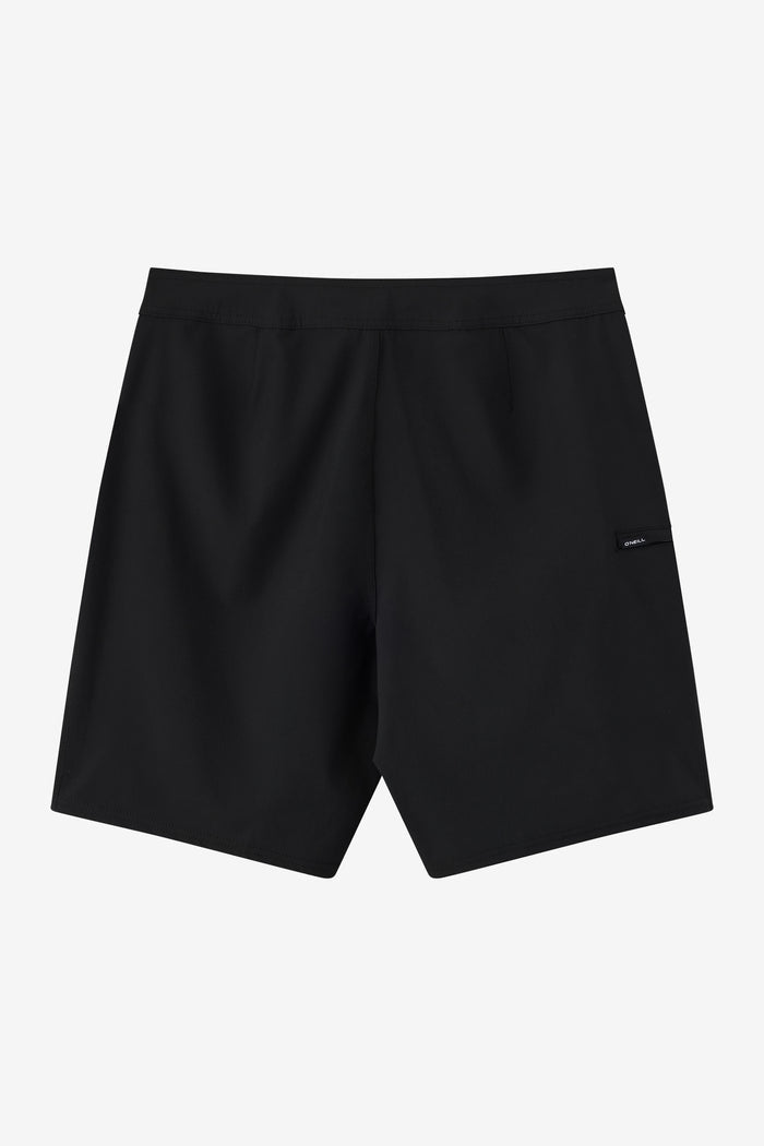 Hyperfreak Heat Solid 19" Boardshorts - Black | O'Neill