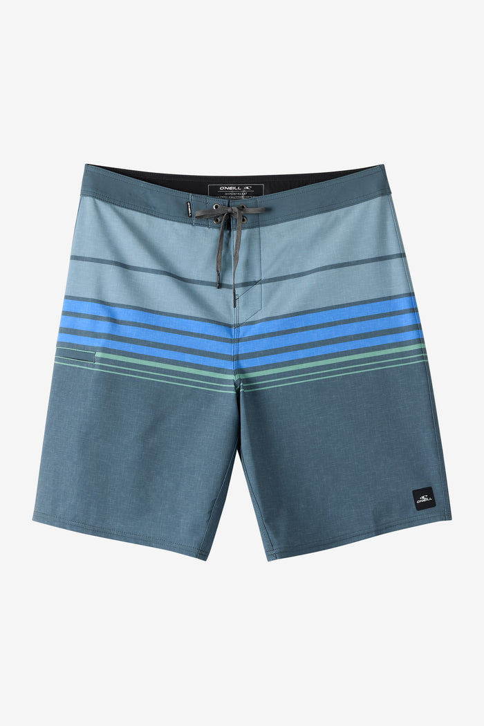 Hyperfreak Heat Stripe 20" Boardshorts - Dark Slate | O'Neill