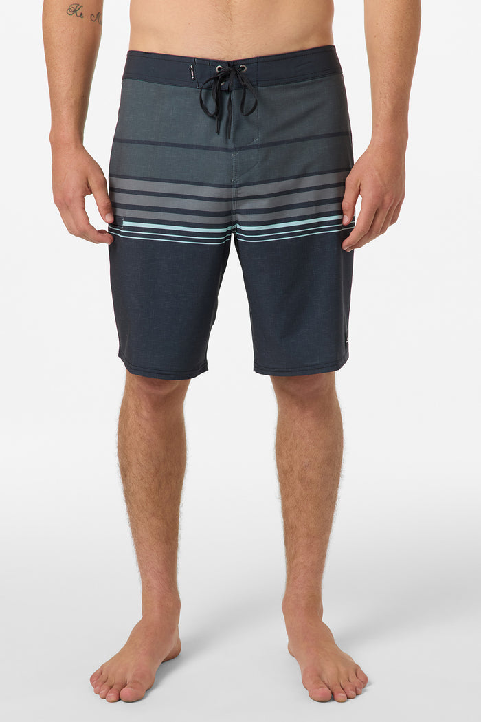 Hyperfreak Heat Stripe 20" Boardshorts - Phantom | O'Neill