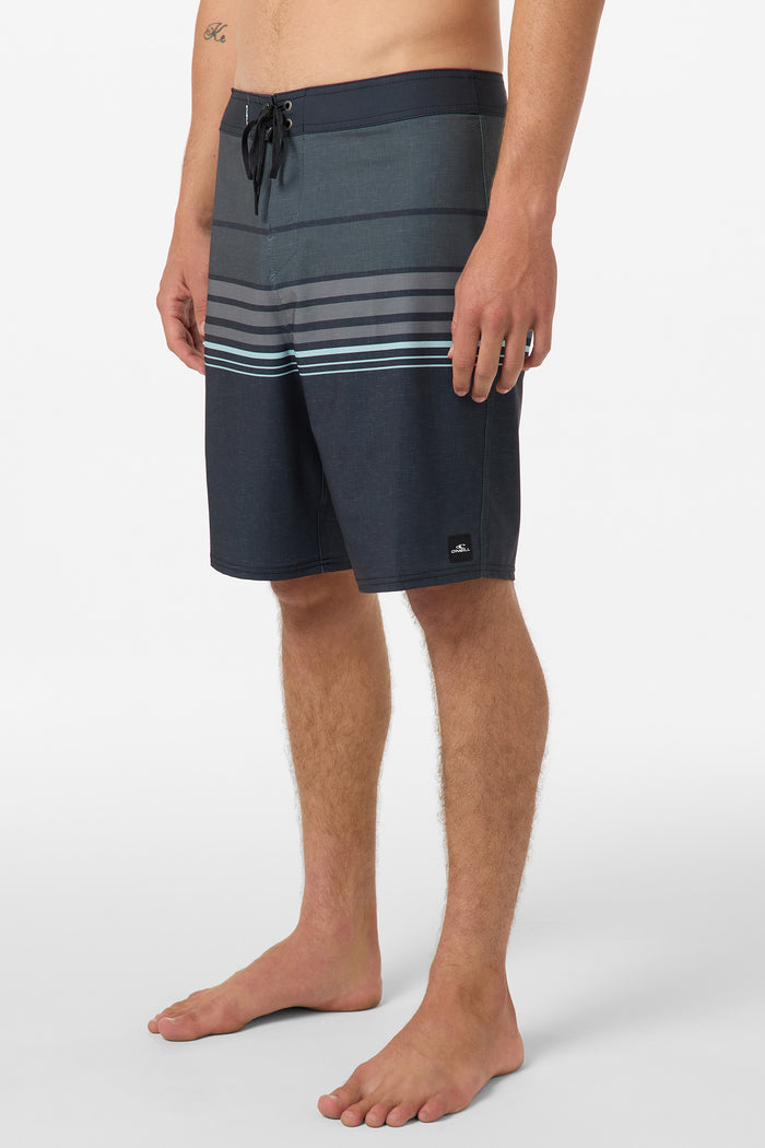 Hyperfreak Heat Stripe 20" Boardshorts - Phantom | O'Neill