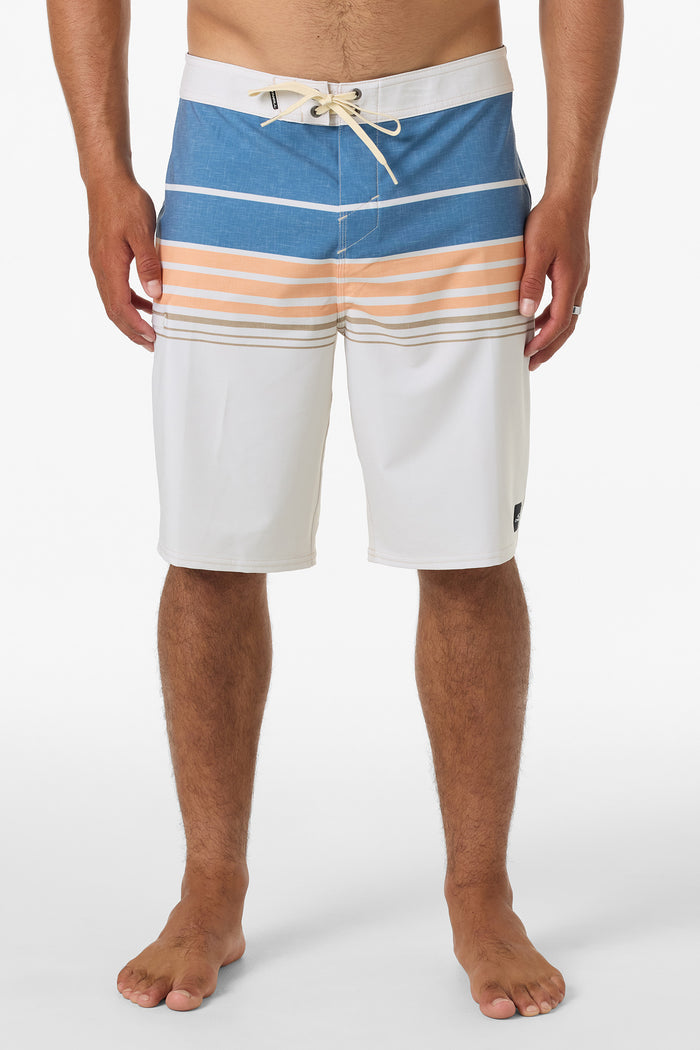 Hyperfreak Heat Stripe 20" Boardshorts - Tofu | O'Neill