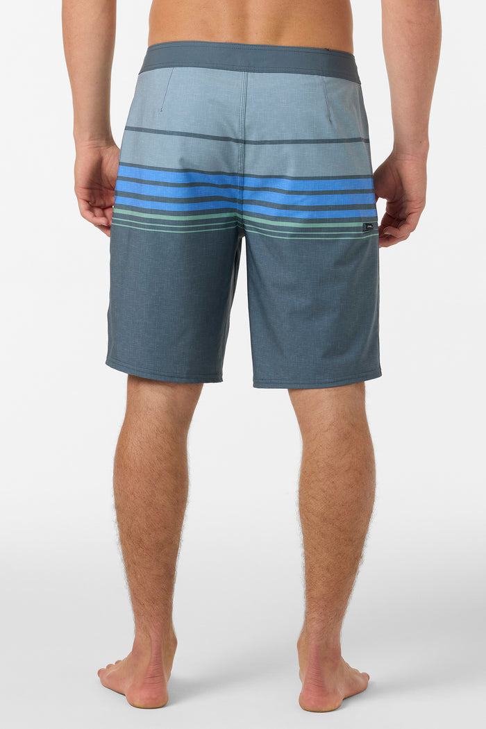 Hyperfreak Heat Stripe 20" Boardshorts - Dark Slate | O'Neill
