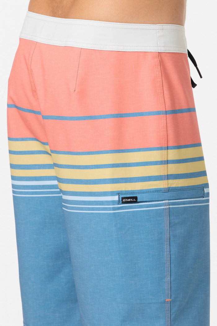 Hyperfreak Heat Stripe 20" Boardshorts - Captain'S Blue | O'Neill