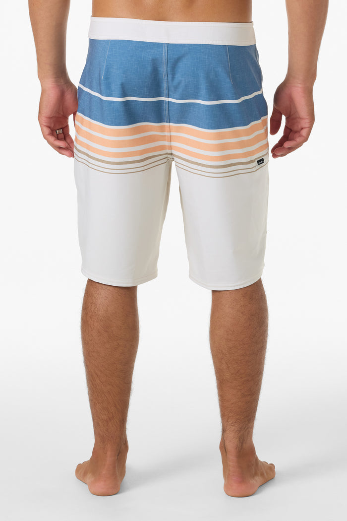 Hyperfreak Heat Stripe 20" Boardshorts - Tofu | O'Neill