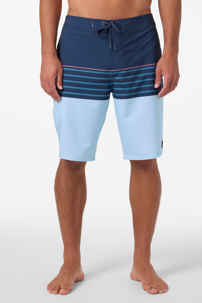 Hyperfreak Heat Stripe 21" Boardshorts - Midnight Navy | O'Neill