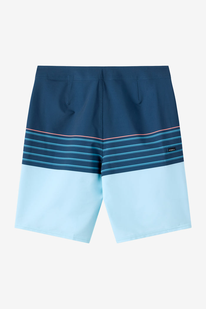 Hyperfreak Heat Stripe 21" Boardshorts - Midnight Navy | O'Neill