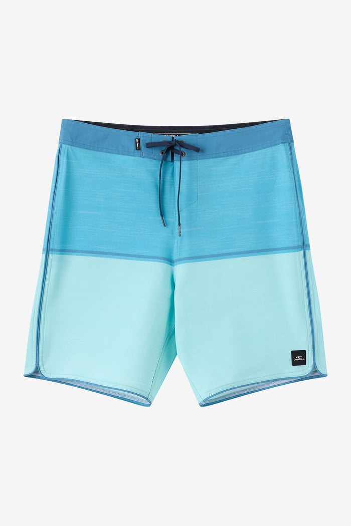 Hyperfreak Mysto Block Scallop 19" Boardshorts - Canal Blue | O'Neill