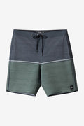 Hyperfreak Mysto Block Scallop 19" Boardshorts - Dark Olive | O'Neill