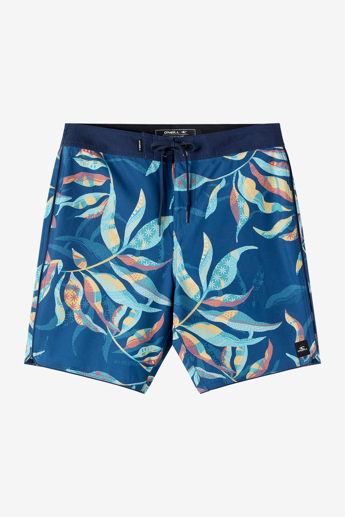 Hyperfreak Mysto Scallop 19" Boardshorts - Indigo | O'Neill