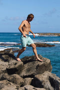 Hyperfreak Mysto Scallop 19" Boardshorts - Green | O'Neill