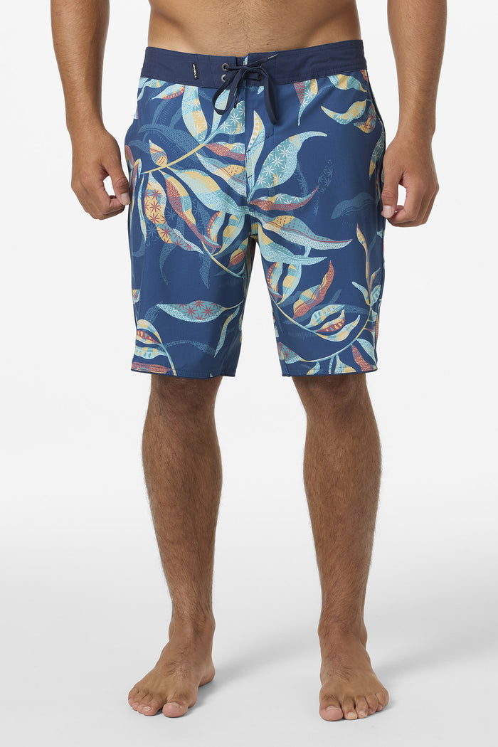 Hyperfreak Mysto Scallop 19" Boardshorts - Indigo | O'Neill