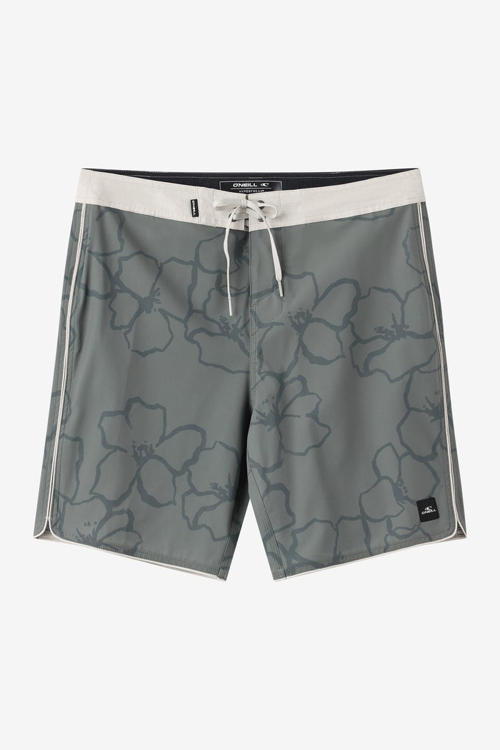 Hyperfreak Mysto Scallop 19" Boardshorts - Mulled Basil | O'Neill