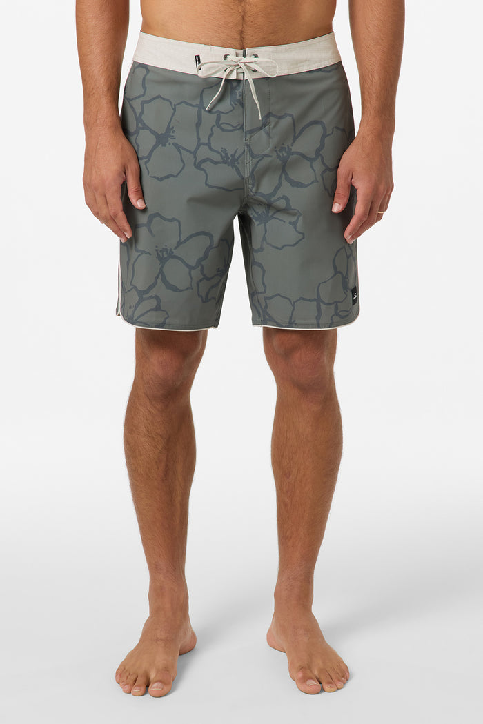 Hyperfreak Mysto Scallop 19" Boardshorts - Mulled Basil | O'Neill