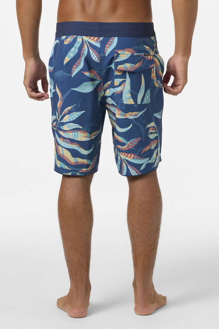 Hyperfreak Mysto Scallop 19" Boardshorts - Indigo | O'Neill