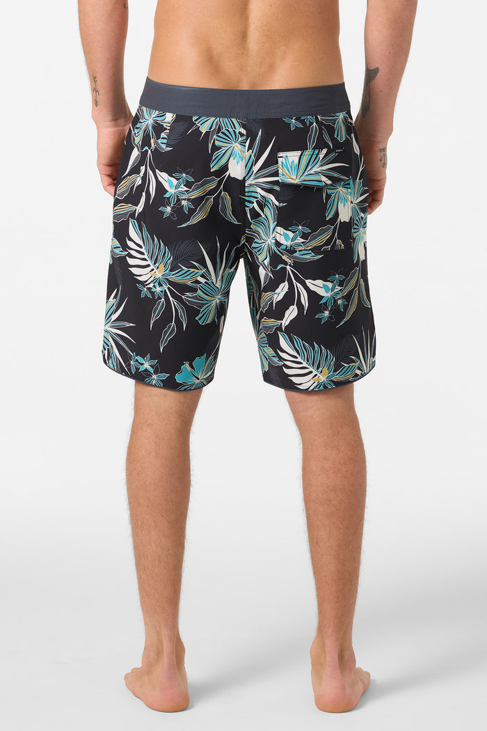 Hyperfreak Mysto Scallop 19" Boardshorts - Black | O'Neill