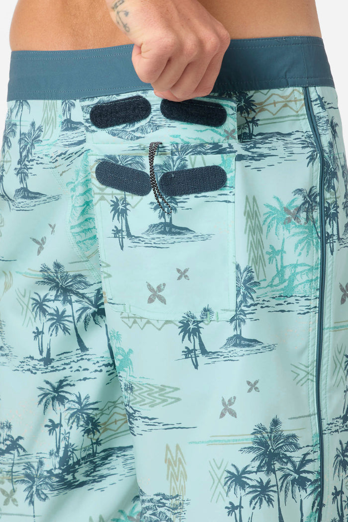 Hyperfreak Mysto Scallop 19" Boardshorts - Canal Blue | O'Neill