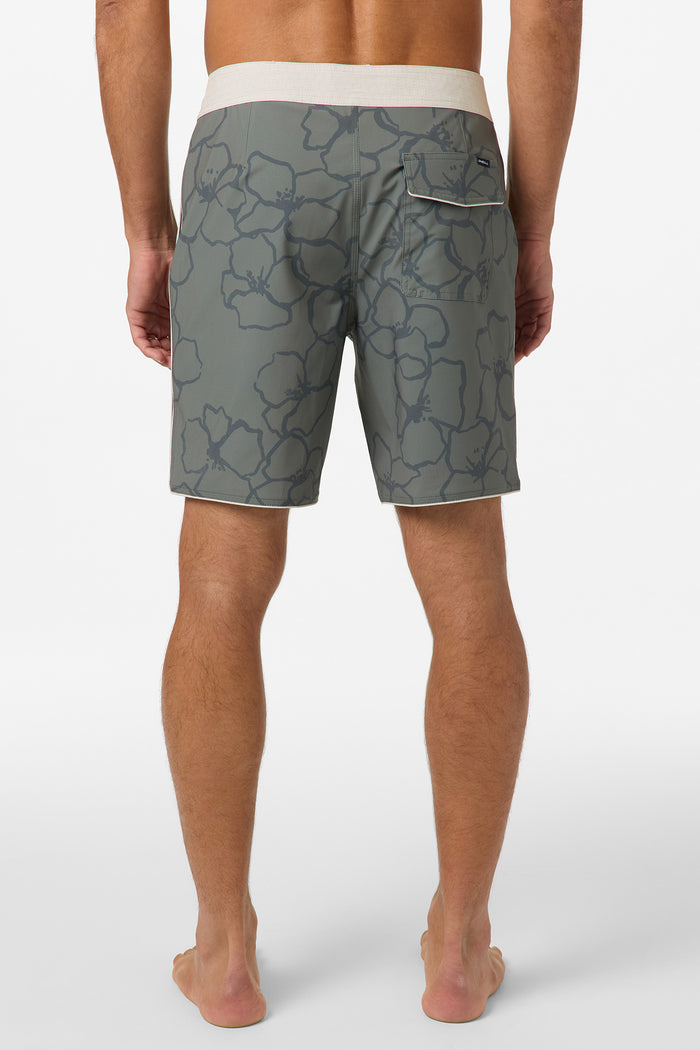 Hyperfreak Mysto Scallop 19" Boardshorts - Mulled Basil | O'Neill