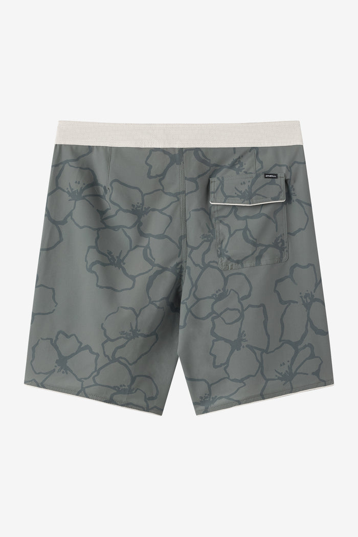 Hyperfreak Mysto Scallop 19" Boardshorts - Mulled Basil | O'Neill