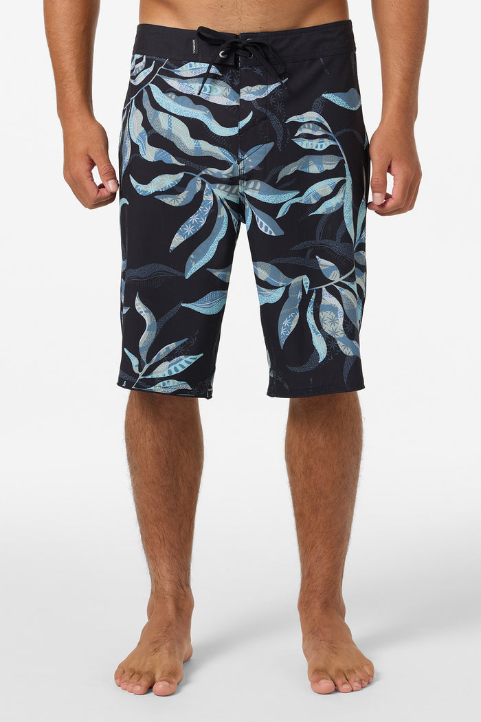 Hyperfreak Mysto Scallop 21" Boardshorts - Black | O'Neill