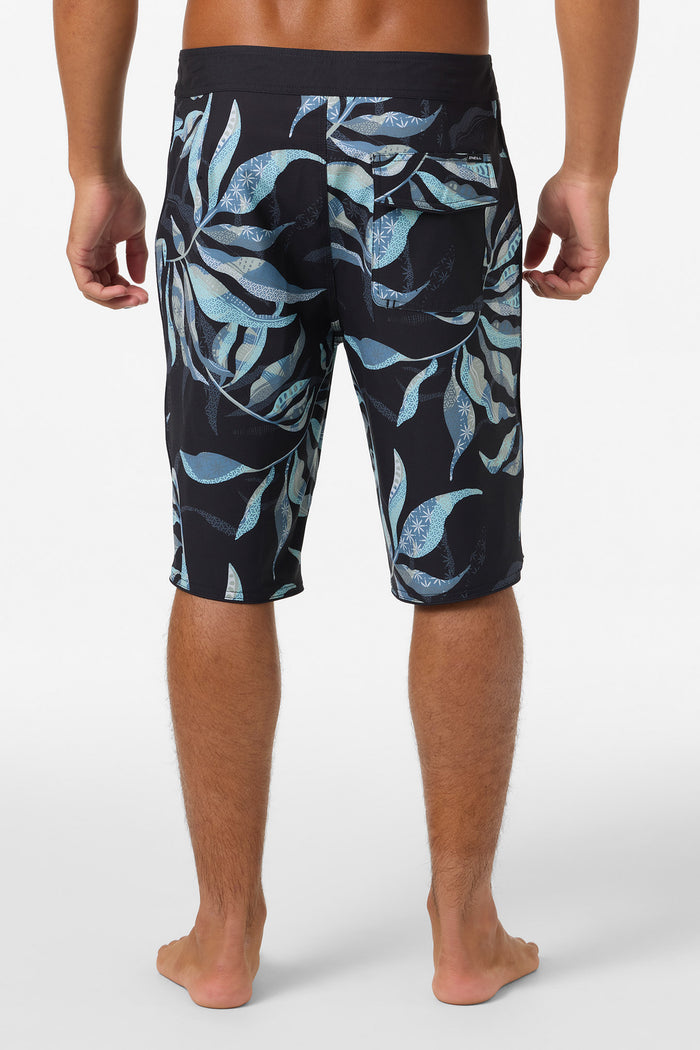 Hyperfreak Mysto Scallop 21" Boardshorts - Black | O'Neill