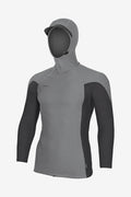 Hyperfreak Skins O'Zone L/S Rash Guard W/ Hood - Army/Army | O'Neill