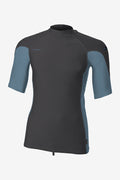Hyperfreak Skins S/S Rash Guard - Steel/Blu | O'Neill