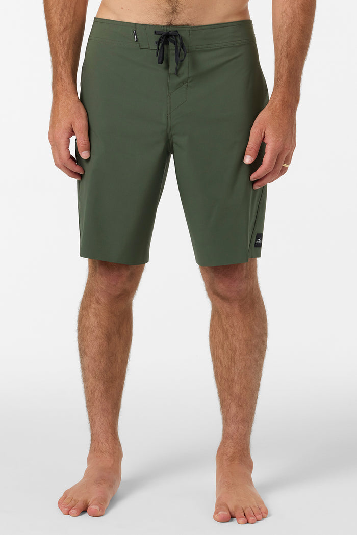 Hyperfreak Tech 19" Boardshorts - Dark Olive | O'Neill