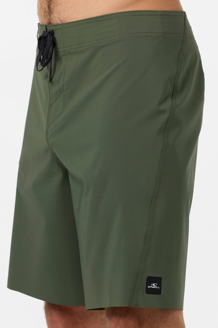 Hyperfreak Tech 19" Boardshorts - Dark Olive | O'Neill