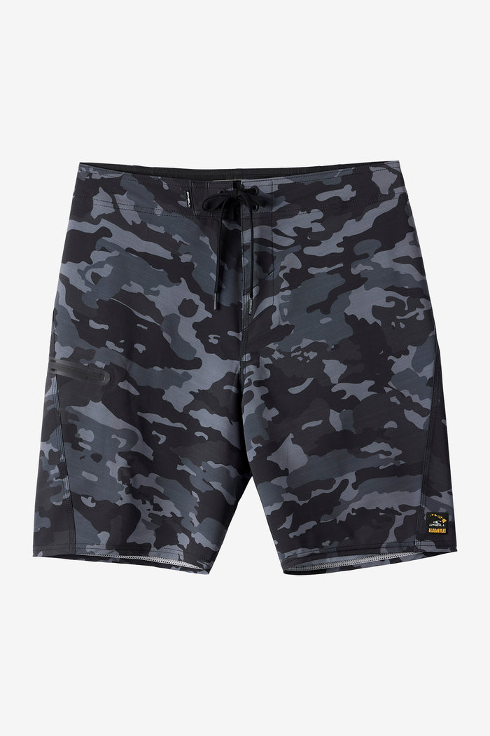 Hyperfreak Tech Hawaii 19" Boardshorts - Black Camo | O'Neill