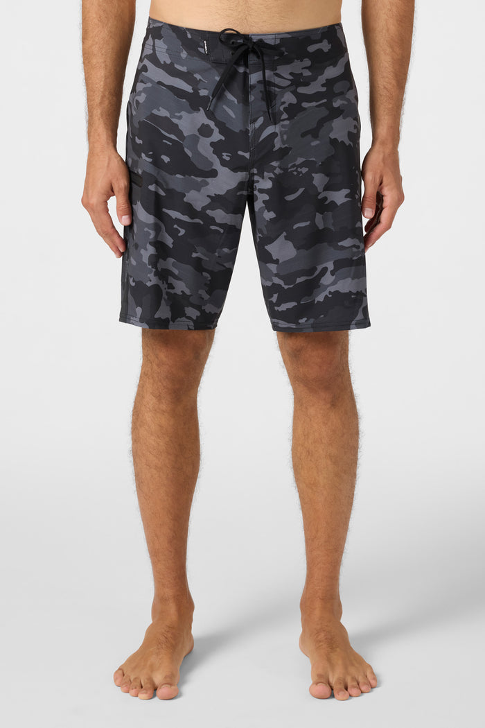 Hyperfreak Tech Hawaii 19" Boardshorts - Black Camo | O'Neill