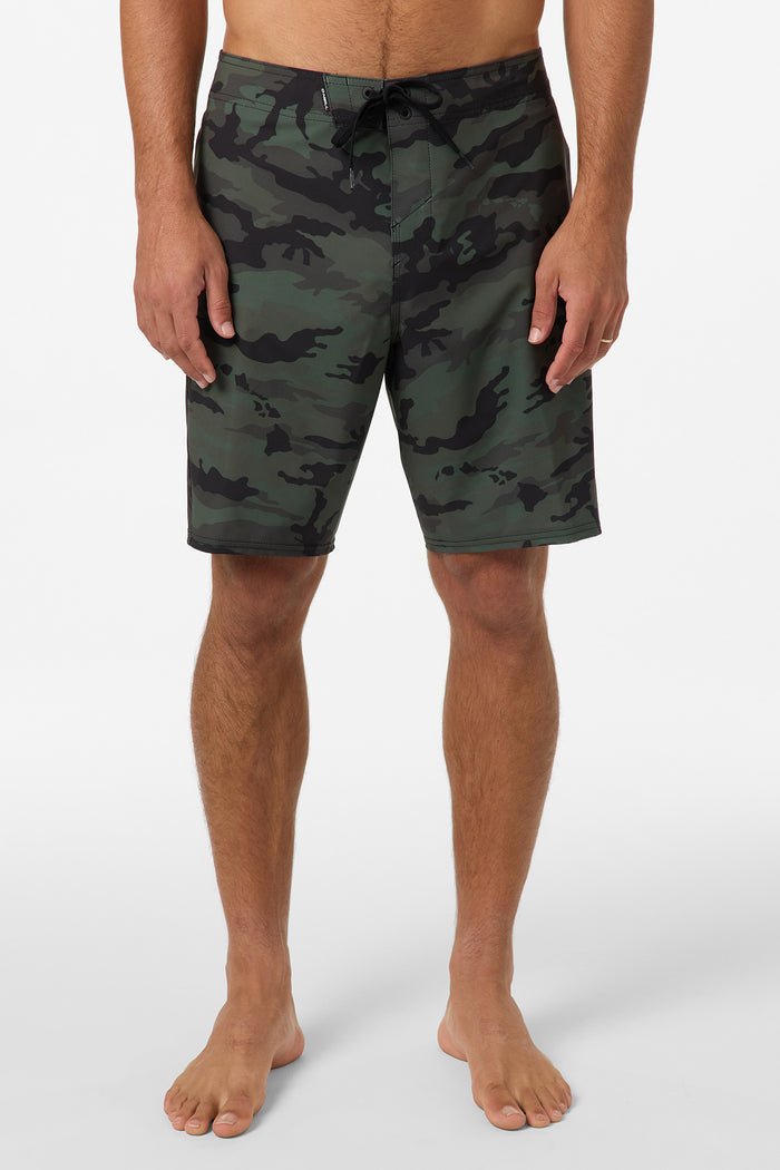 Hyperfreak Tech Hawaii 19" Boardshorts - Camo | O'Neill